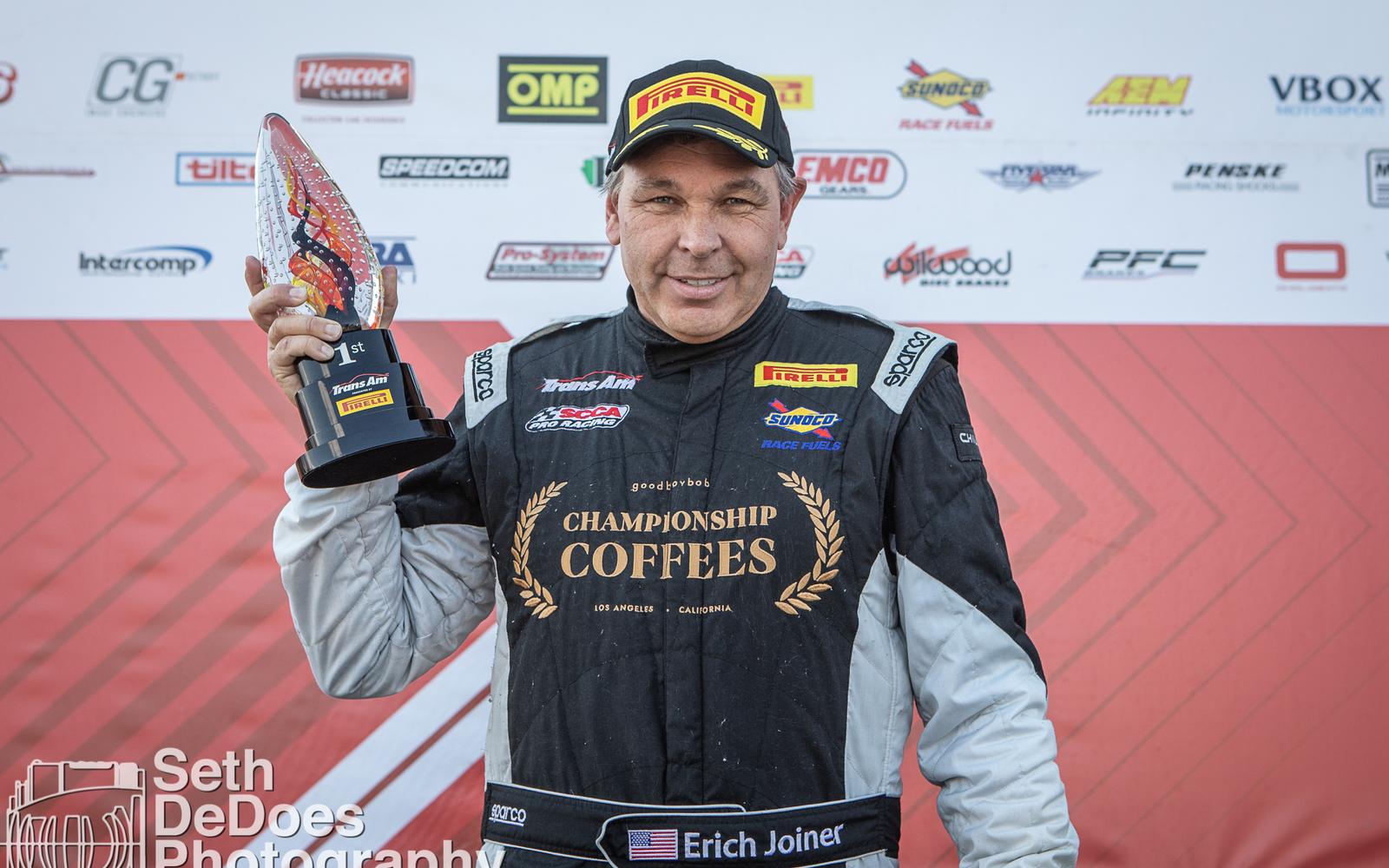 Racing Coast to Coast Erich Joiner Claims Two Trans Am Titles in One Season